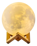 Umidificador Aromatizador Abajur Lua 3D