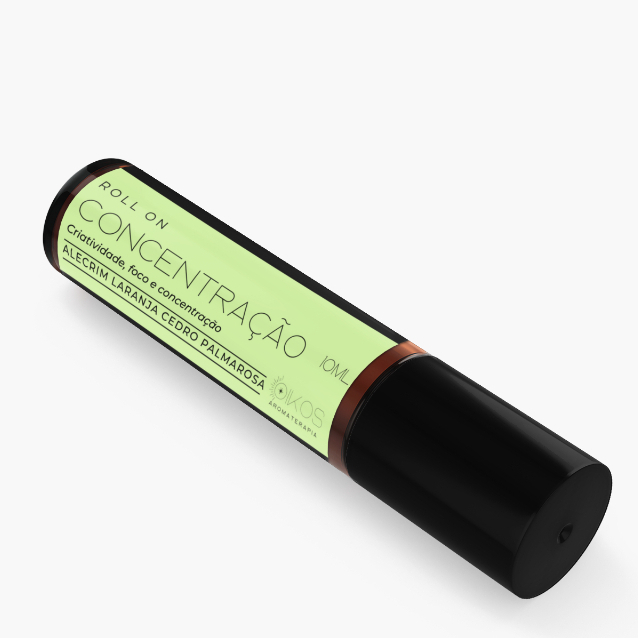 Blend Óleo Essencial Roll On Terapêutico Oikos Aromaterapia