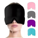 touca terapêutica térmica de gel para enxaqueca gelada,máscara dor de cabeça